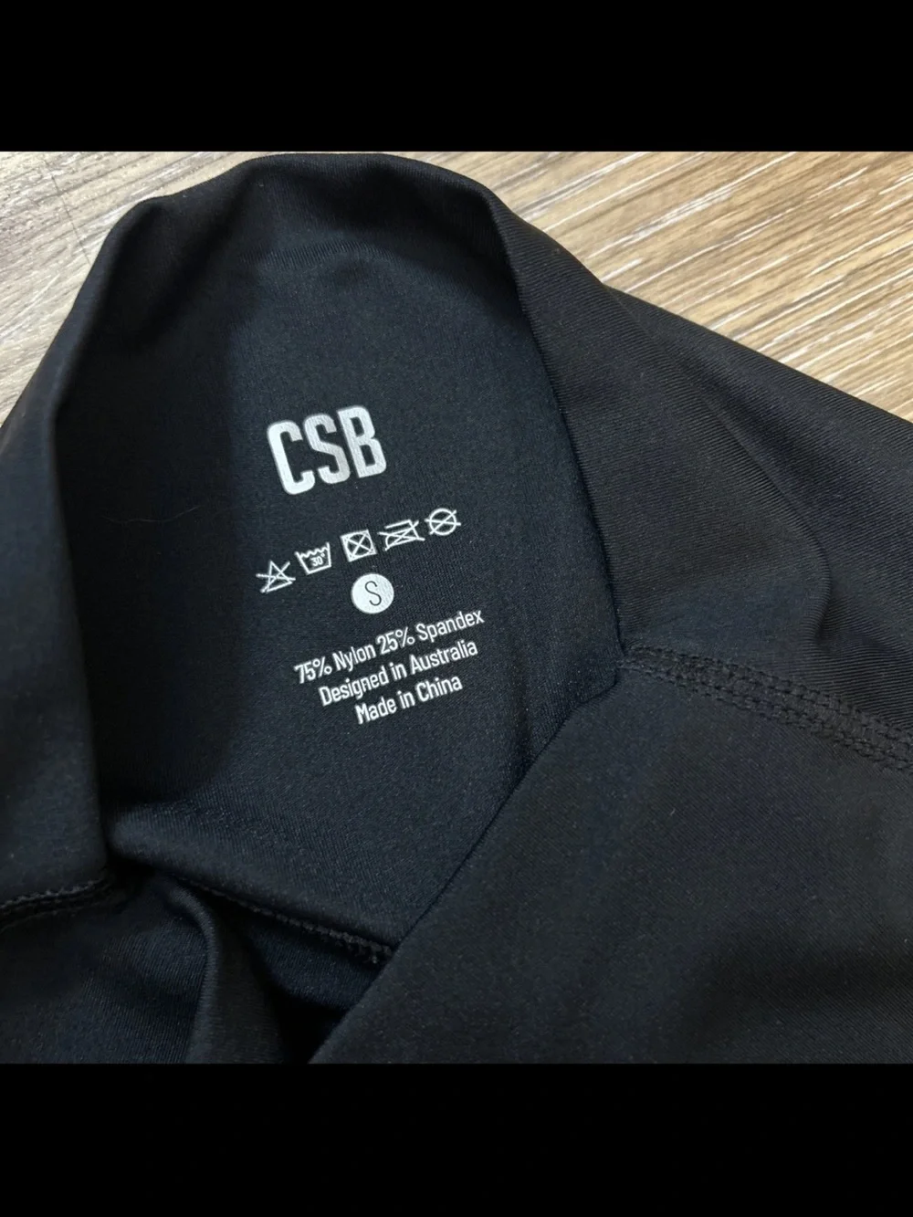 SOLD CSB Form Freedom Scrunch Shorts Womens M Black 4 Inch Gym Bike Activewear